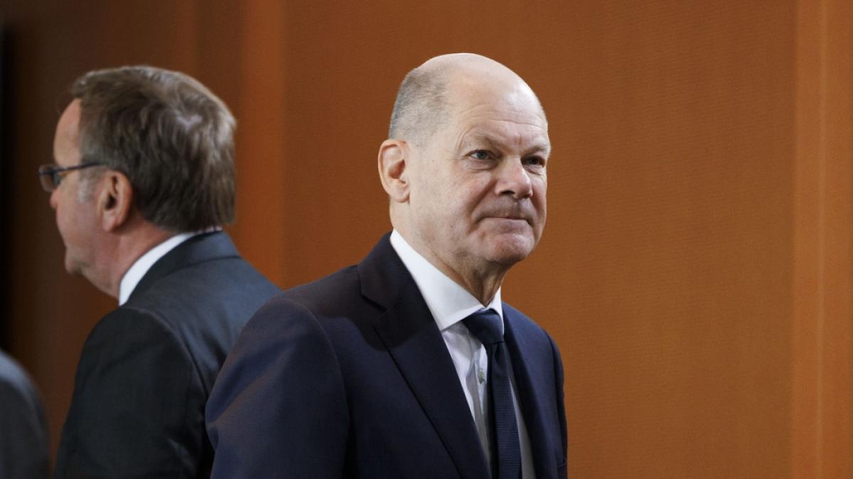 Trotz verbesserter Umfragewerte kann Olaf Scholz nicht an Boris Pistorius vorbeiziehen. (Foto)