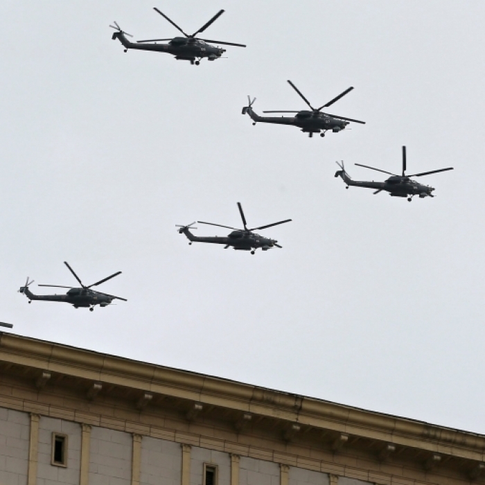 Nach Abschuss! Russen-Hubschrauber fällt in New York vom Himmel