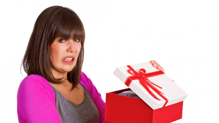 Auch ein gut durchdachtes Geschenk kann mal daneben gehen.