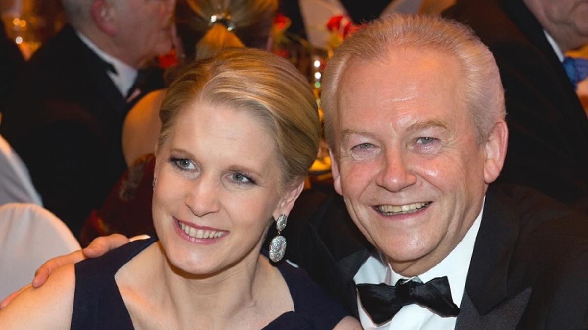 Cornelia Poletto mit ihrem zweiten Ehemann R&uuml;diger Grube. (Foto)