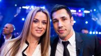Felix Sturm und seine Frau Jasmin.