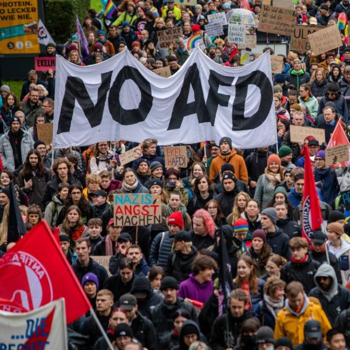 Wann und wo gibt's am Mittwoch Demos gegen AfD, Menschenhass und Rechtsruck?