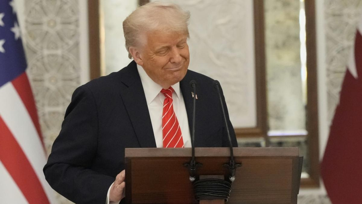 Bei &ouml;ffentlichen Auftritten macht Donald Trump seit jeher keinen Hehl daraus, dass er sich selbst unwiderstehlich findet. (Foto)