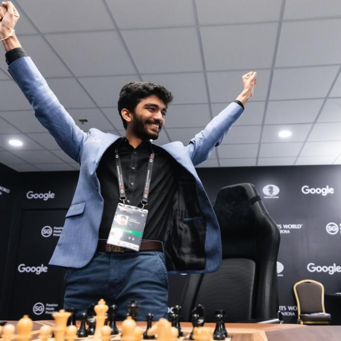 Riesen-Patzer von Liren macht Gukesh zum jüngsten Schach-Weltmeister der Geschichte