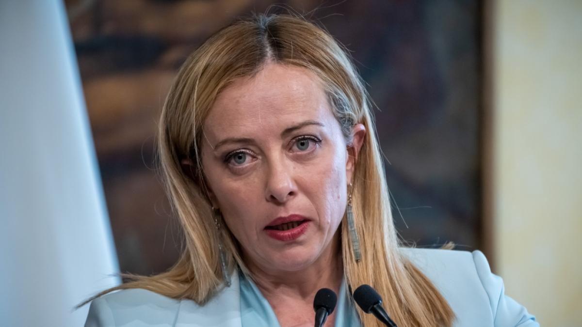 Ministerpr&auml;sidentin Giorgia Meloni w&uuml;rde lieber sterben als in einer Diktatur zu leben. Das sagte sie jetzt im italienischen Parlament. (Foto)