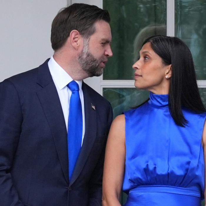 J.D. Vance und Ehefrau Usha Vance.