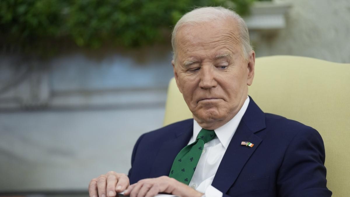 Das neue Video sorgt erneut f&uuml;r Ger&uuml;chte um Joe Bidens geistigen Zustand. (Foto)