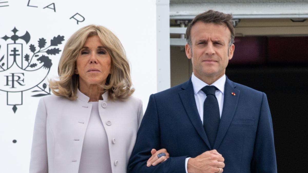Brigitte und Emmanuel Macron lernten sich im Jahr 1993 kennen, als er noch Sch&uuml;ler (damals 15) und sie seine Lehrerin war. (Foto)