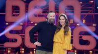 Bürger Lars Dietrich und Johanna Klum beim Finale der KIKA Musikshow 