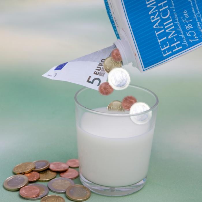 So teuer soll bald ein Liter Milch sein