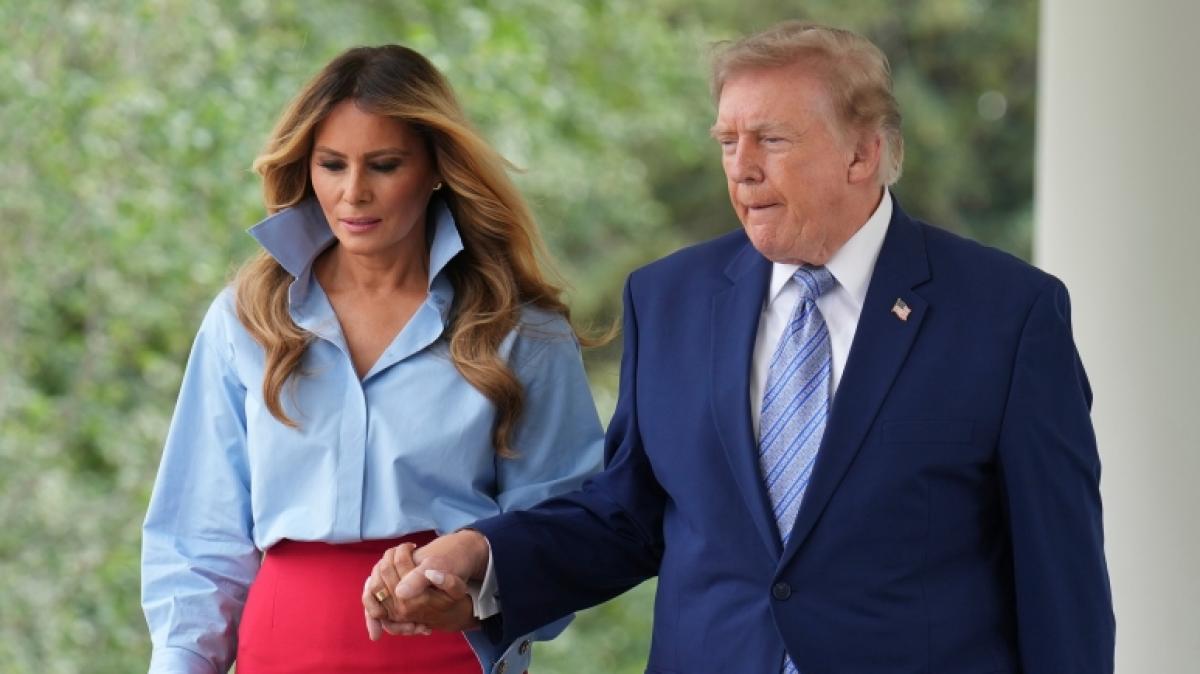 Melania Trump wird Mann Donald nicht zum Republikaner-Parteitag begleiten. (Foto)