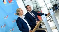 Die AfD mit ihren Vorsitzenden Alice Weidel und Tino Chrupalla wird Umfragen zufolge für Wähler immer attraktiver.