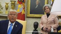 Donald Trump und Stabschefin Susie Wiles.
