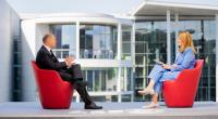 Olaf Scholz (SPD) stellte sich im Sommerinterview 2022 den Fragen von Tina Hassel. In diesem Jahr wird der Bundeskanzler am 2. Juli im 