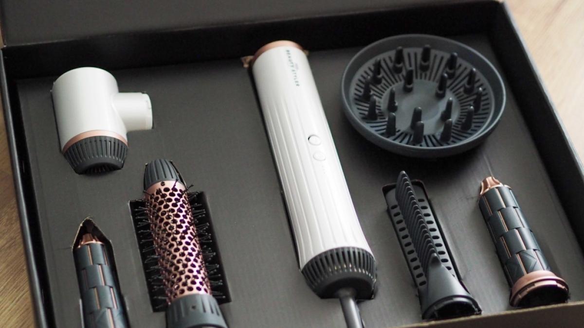 Der "My Beeauty Styler" kann mit sechs verschiedenen Aufs&auml;tzen verwendet werden.&nbsp; (Foto)