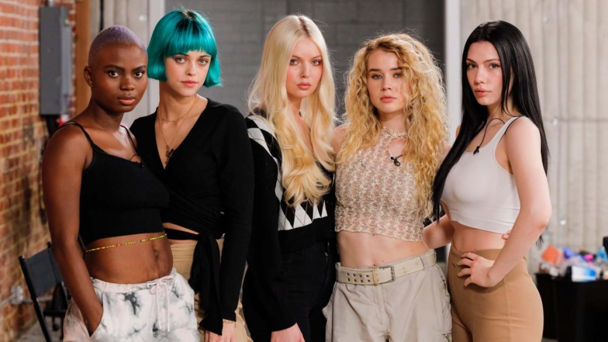 Heidis Models No&euml;lla, Vanessa, Vivien, Luca, Sophie nach dem Umstyling. Nicht alle waren im Anschluss gl&uuml;cklich &uuml;ber ihren neuen Look. (Foto)