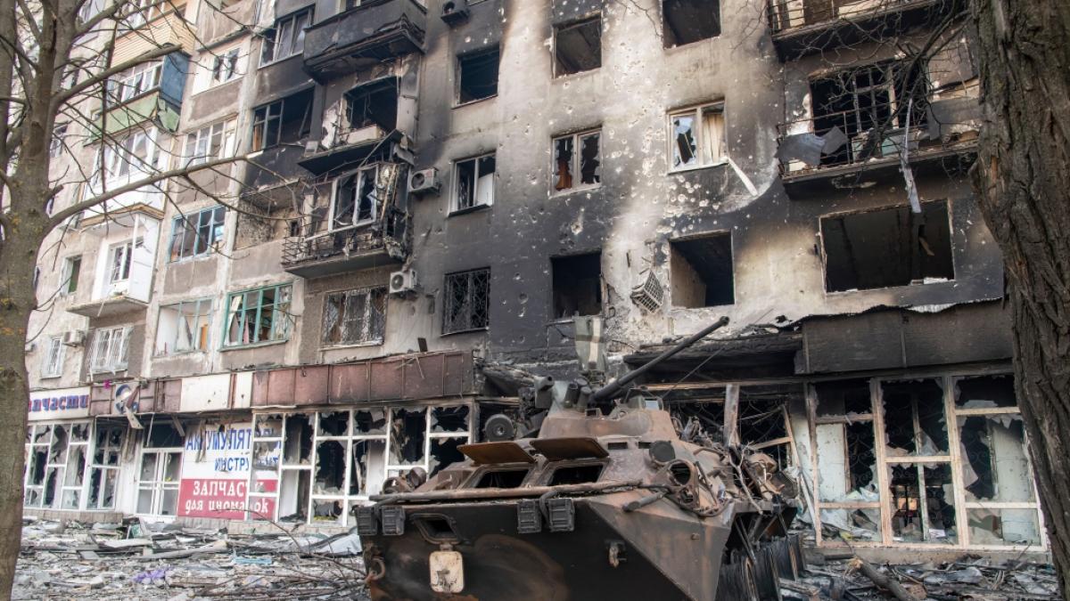 Putin Truppen haben eine weitere ukrainische Stadt eingenommen. (Foto)