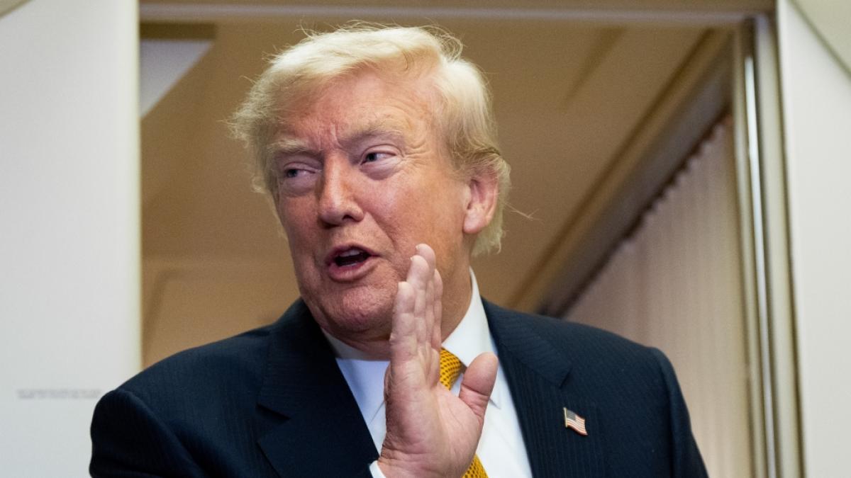 Donald Trump erhebt erneut Anspruch auf den Friedensnobelpreis. (Foto)