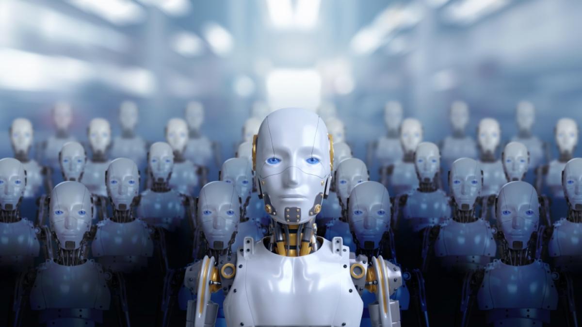 Die Pr&auml;sentation eines neuen russischen KI-Roboters ging schief. (Symbolfoto) (Foto)