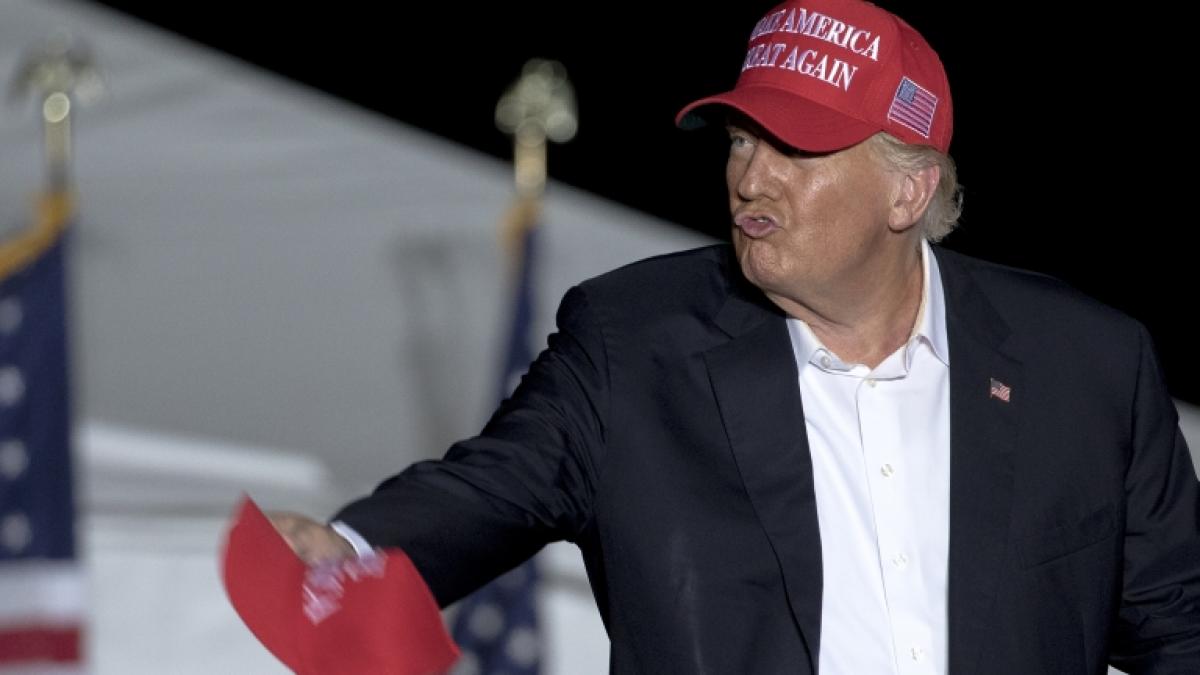 Ein Anh&auml;nger von Donald Trump glaubt an einen neuen US-B&uuml;rgerkrieg. (Foto)