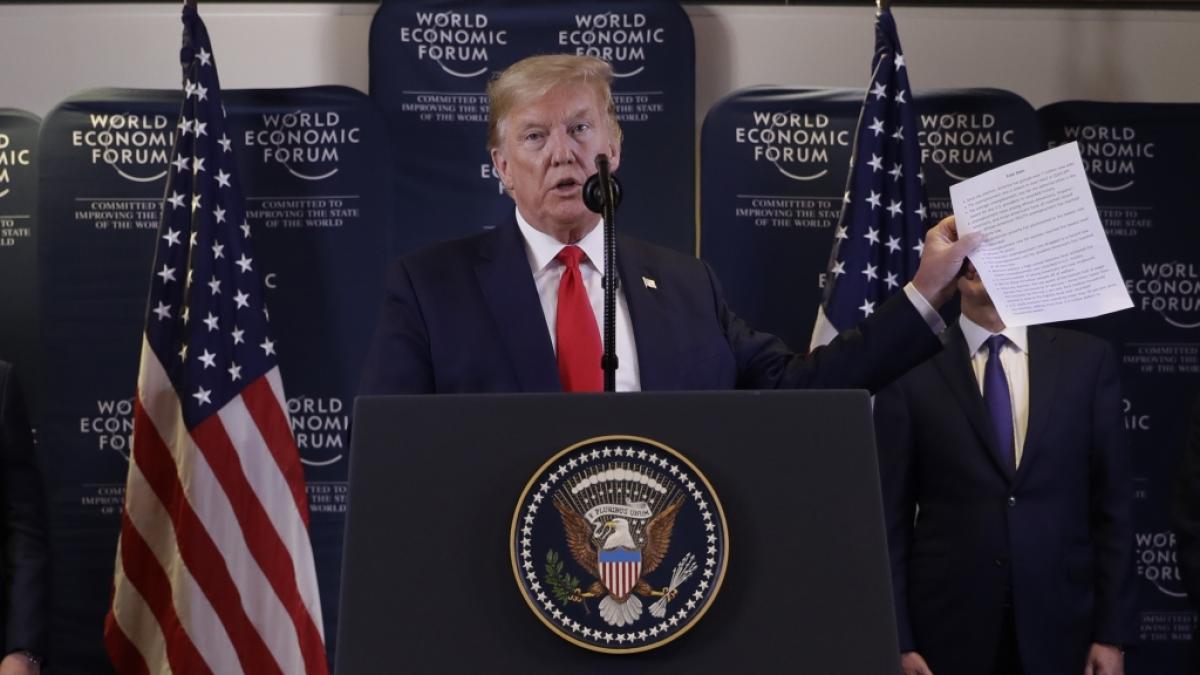 Donald Trump: Experten sehen in seinem gr&ouml;&szlig;tenErfolg nicht seinen Verdienst.&nbsp; (Foto)