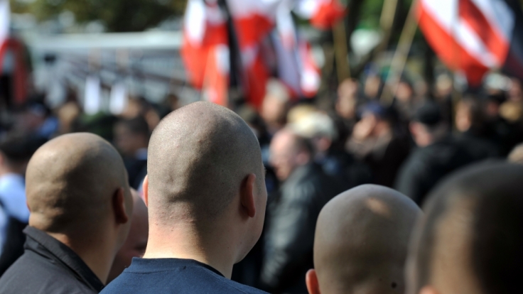 Straßenkampf statt Parteipolitik: Hier fühlen sich Anhänger von Die Rechte wohl.