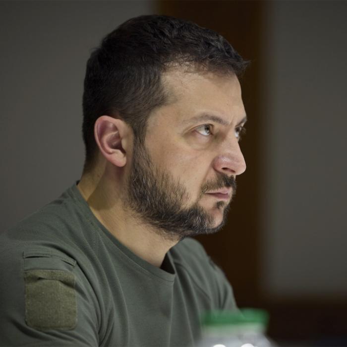 Ukraine-Präsident entkam nur knapp dem Drohnen-Tod