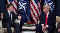 Mark Rutte (links) im Gespräch mit Donald Trump.