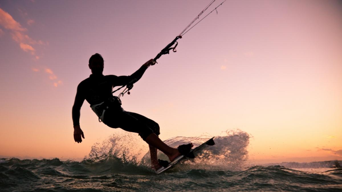 Fred Salter hatte gerade erst den Krebs besiegt. Jetzt kam er beim Kitesurfen ums Leben. (Foto)