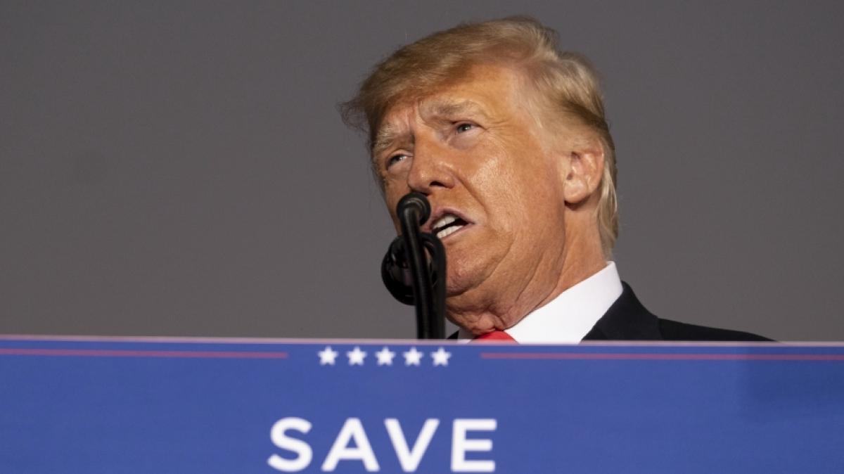 Donald Trump zieht wieder vom Leder. (Foto)