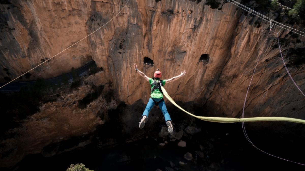 In Chile ist ein 23-J&auml;hriger bei einem Bungee-Sprung gestorben. (Symbolfoto) (Foto)