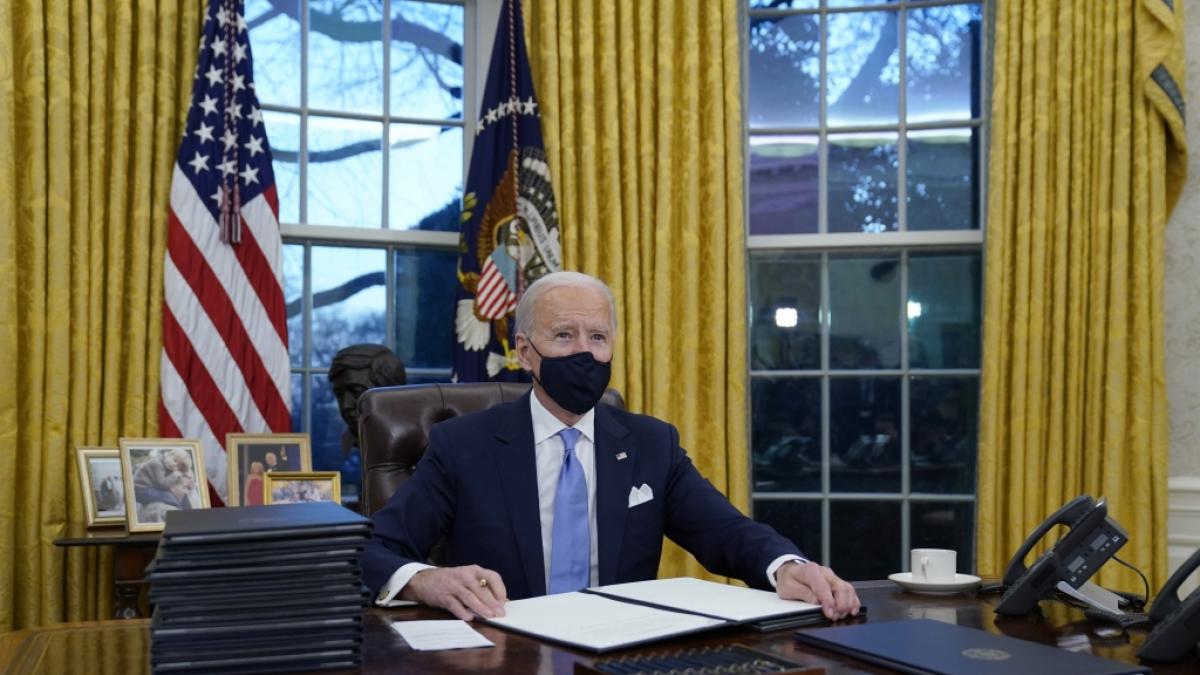 Auf diesem Foto sieht man, dass Trumps Cola-Knopf entfernt wurde. (Foto)