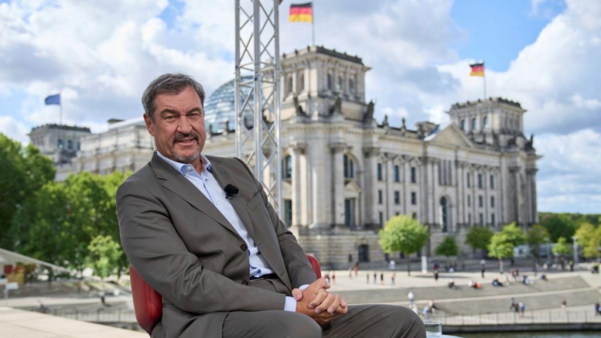 Markus S&ouml;der sprach sich im ARD-Sommerinterview unter anderem gegen eine Steuerh&ouml;hung aus. (Foto)