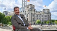 Markus Söder sprach sich im ARD-Sommerinterview unter anderem gegen eine Steuerhöhung aus.