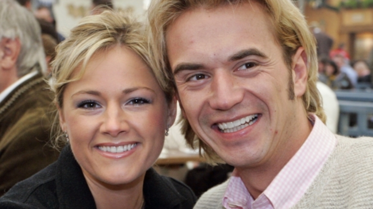 Helene Fischer und Florian Silbereisen im Jahr 2008: Eines der ersten gemeinsamen Bilder, das die beiden als Paar zeigt. (Foto)