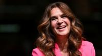 Katarina Witt spricht nach ihrer Auszeichnung auf der Gala der Europäischen Kulturpreise 2025 in Chemnitz.