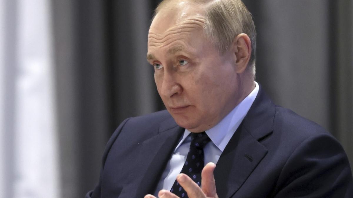 Wladimir Putin f&uuml;rchtet sich angeblich vor einem Einmarsch der Ukraine. (Foto)