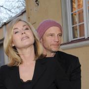 Saskia Valencia mit ihrem Schauspielkollegen und Lebensgefährten Thorsten Nindel.