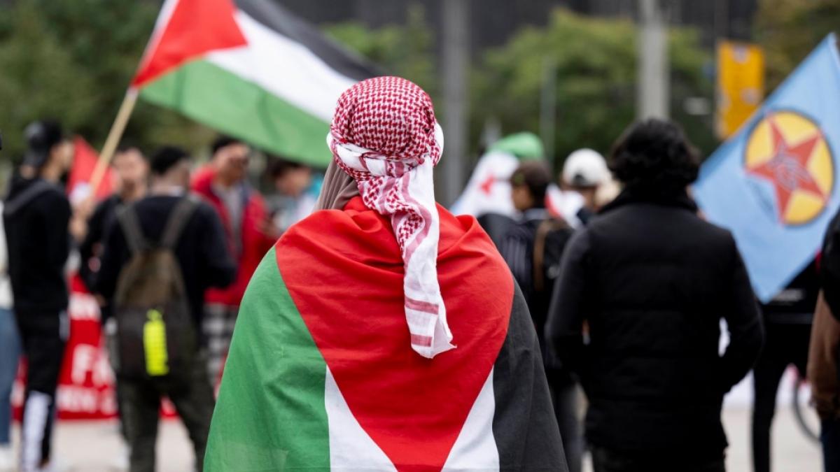 Am 13. und 14. Oktober sind Pro-Pal&auml;stina-Demonstrationen in zahlreichen deutschen St&auml;dten geplant. (Symbolfoto) (Foto)