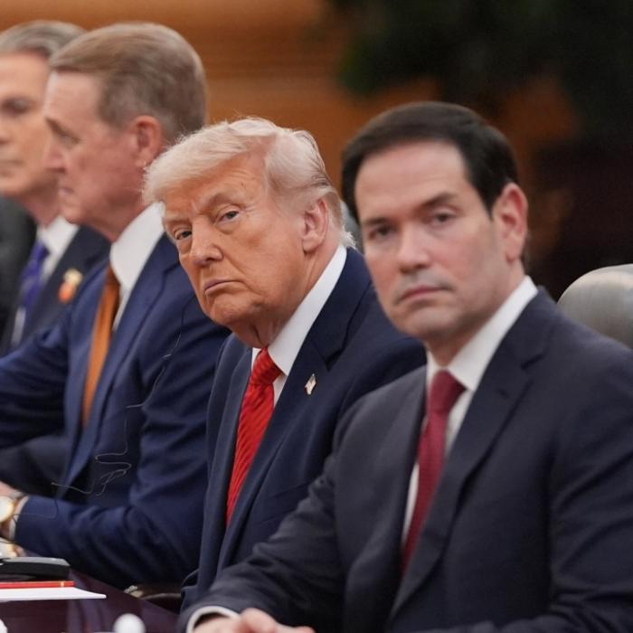 Lieblingsband des US-Präsidenten macht Rubio-Auftritt zum Fremdscham-Moment