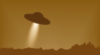 Ein US-Amerikaner hat mysteriöse Lichter am Himmel gefilmt.