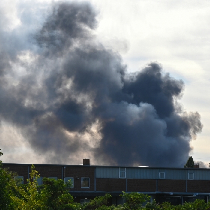 Helmstedt, Gebäudebrand Neue Breite