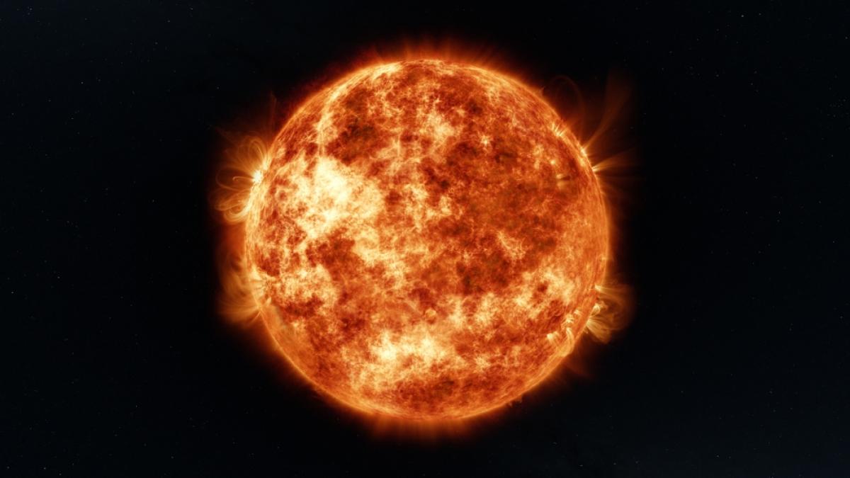 Kurz vorm Wochenende droht der Erde ein Sonnensturm. (Foto)