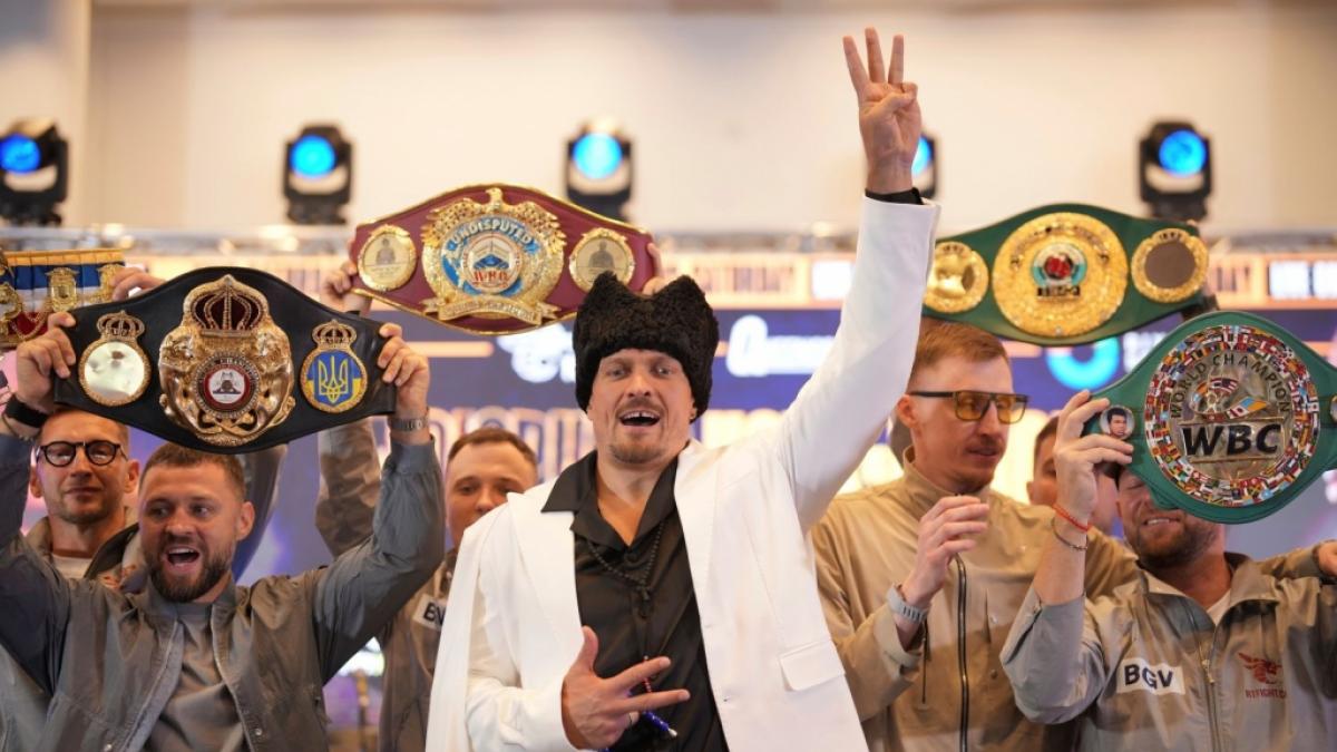 Der ukrainische Boxer Oleksandr Usyk will sich beim n&auml;chsten WM-Vereinigungskampf gegen Daniel Dubios zum "Undisputed Champion" kr&ouml;nen lassen. (Foto)