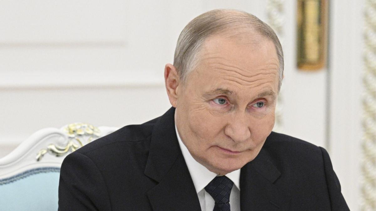 Wladimir Putin ist auf Staatsbesuch in Kasachstan. (Foto)