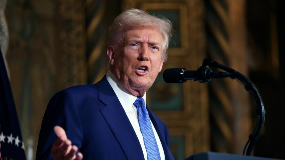 Ein ehemaliger russischer Diplomat sieht Donald Trump in der Verhandlungsposition mit Wladimir Putin als "schwach" an. (Foto)