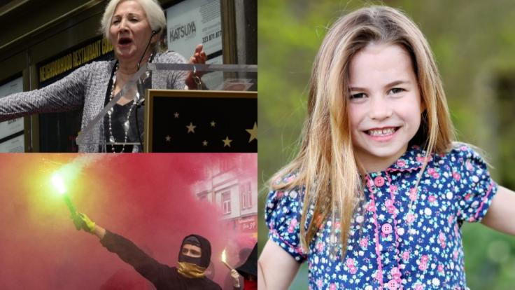 News des Tages am 02.05.2021 zu Olympia Dukakis, Ausschreitungen am Maifeiertag und Prinzessin Charlotte von Cambridge.