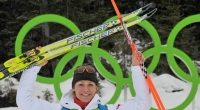 Silbermedaillengewinnerin Magdalena Neuner.