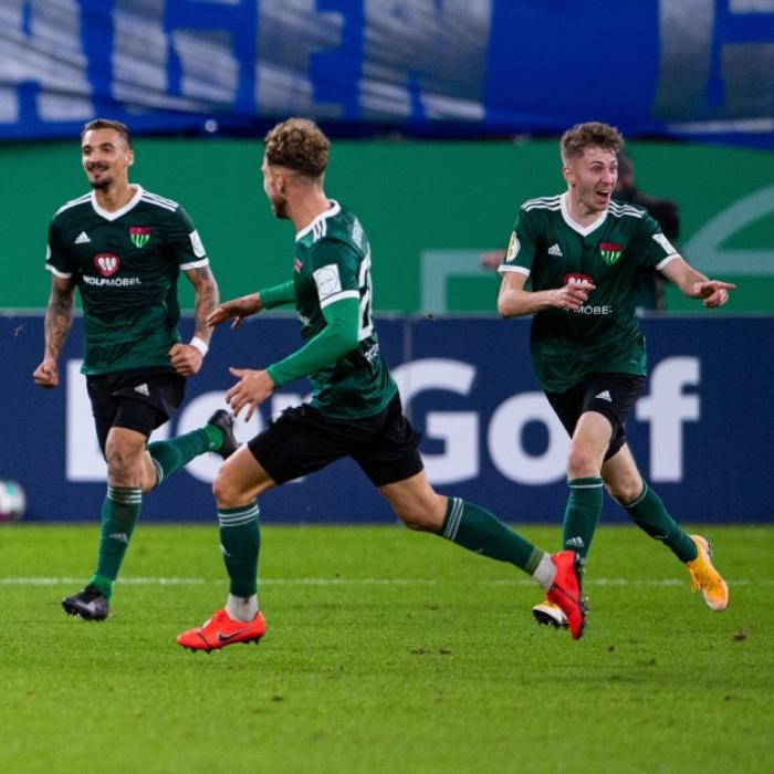 Knapper Sieg von Verl in Schweinfurt