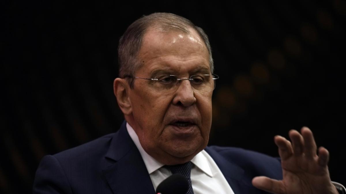 Der russische Au&szlig;enminister Sergej Lawrow sprach &uuml;ber eine m&ouml;gliche milit&auml;rische Auseinandersetzung mit der Nato. (Foto)